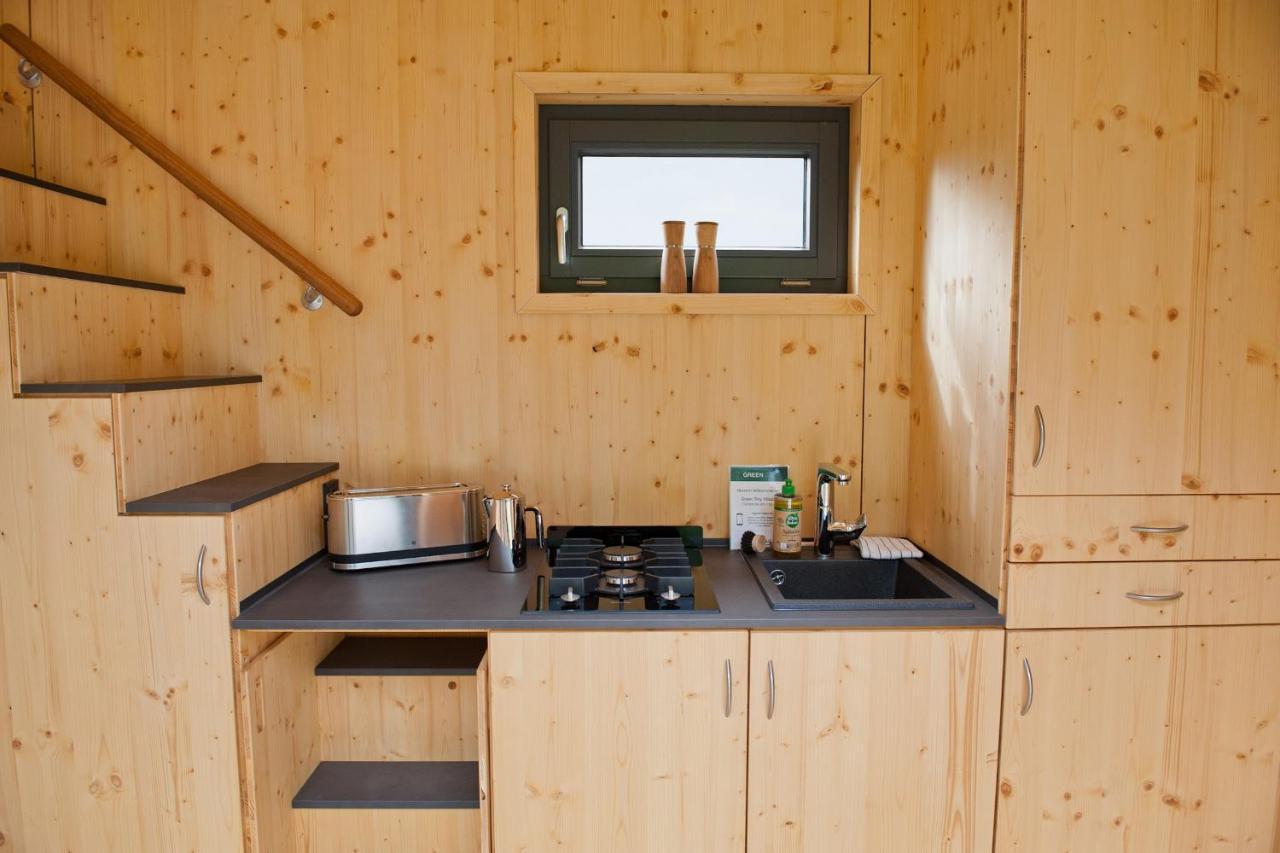 Tiny House Nature 15 Zur Meerseite - Green Tiny Village Harlesiel Carolinensiel Bagian luar foto
