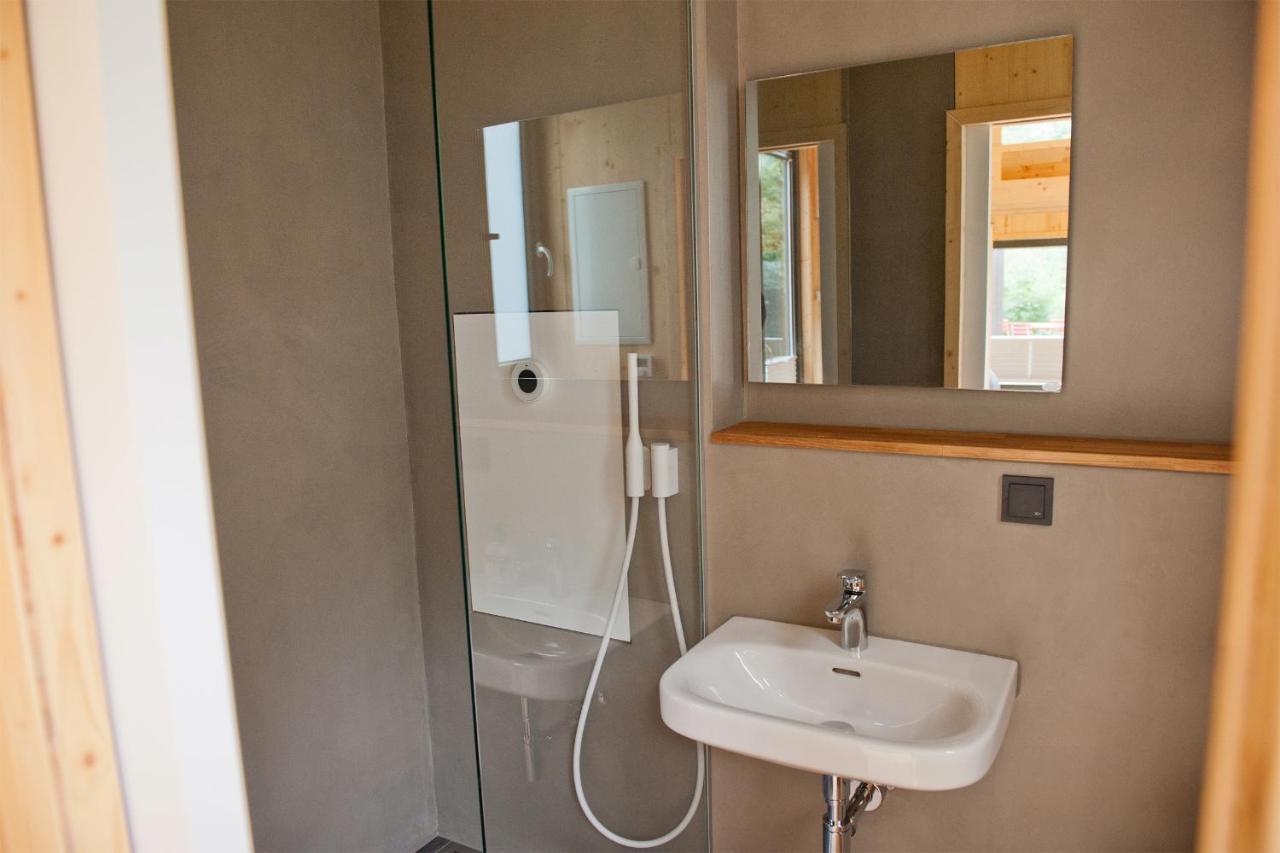 Tiny House Nature 15 Zur Meerseite - Green Tiny Village Harlesiel Carolinensiel Bagian luar foto