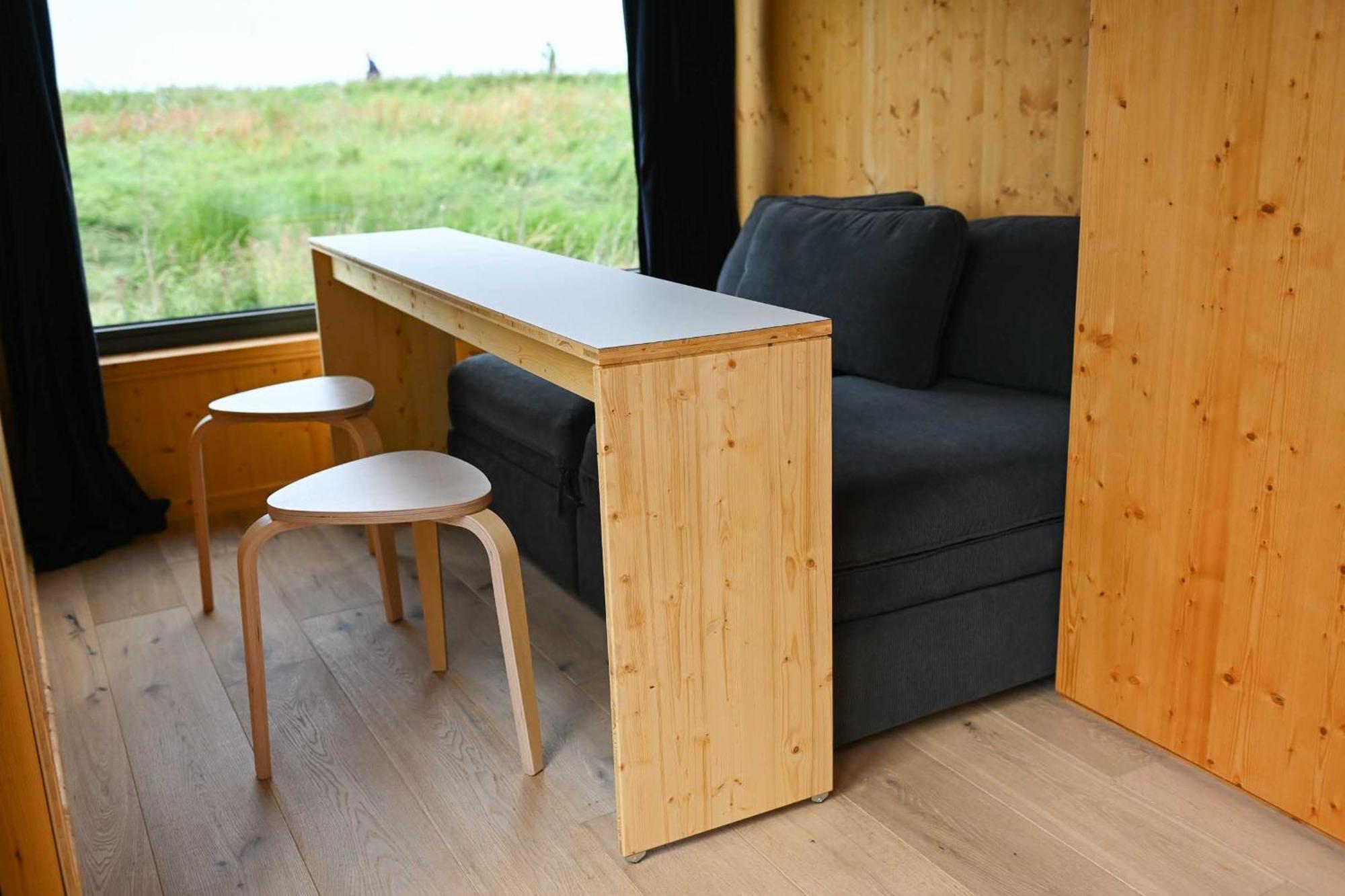 Tiny House Nature 15 Zur Meerseite - Green Tiny Village Harlesiel Carolinensiel Bagian luar foto